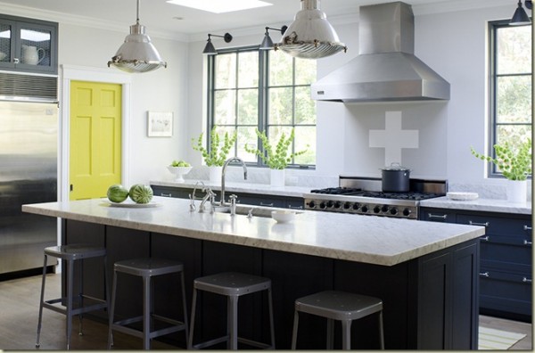 Amazing Timeless Shade of a Kitchen (2)