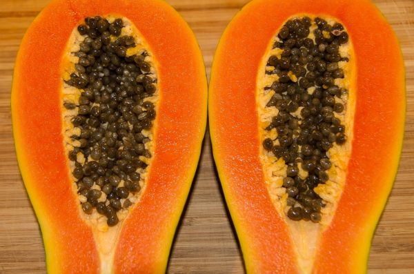 papaya food for reducing stomach size