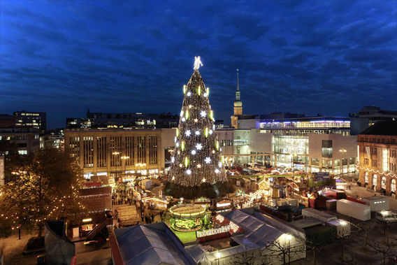 Dortmund, Germany Tallest decorated X'mas Tree