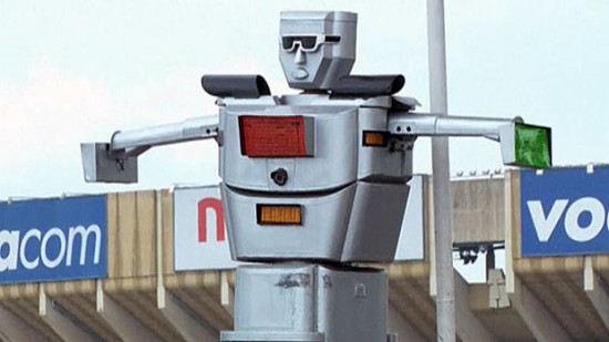 Robot traffic police